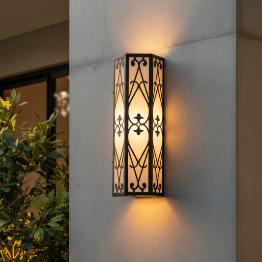 Harlow Outdoor LED Lamp - Exterior wall | Lucera Lighting