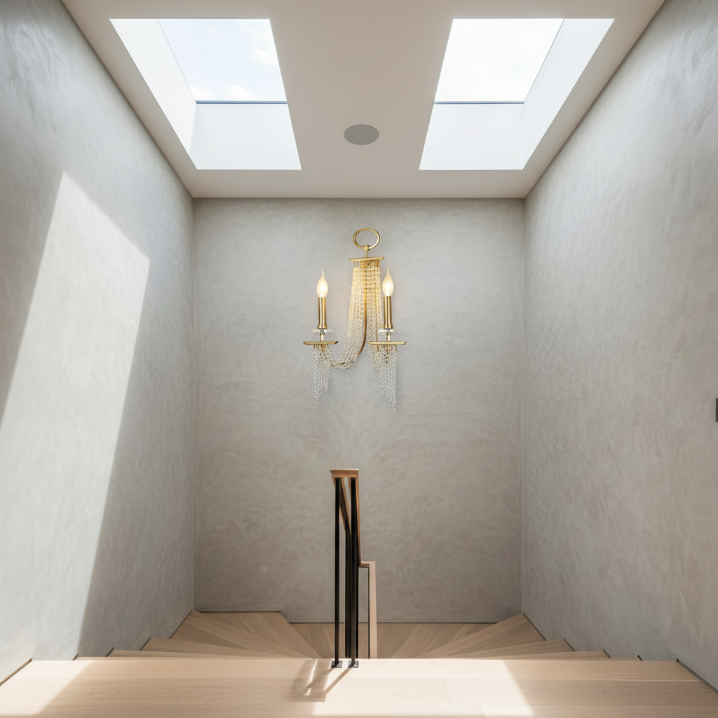 Tutti Luxury Contemporary LED Crystal Chandelier - Wall Lights & Sconces | Lucera Lighting