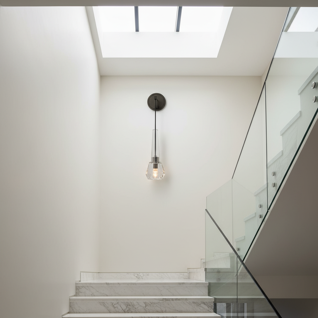 Sordino Modern LED Crystal Copper Wall Sconce - Pendant Lights | Lucera Lighting