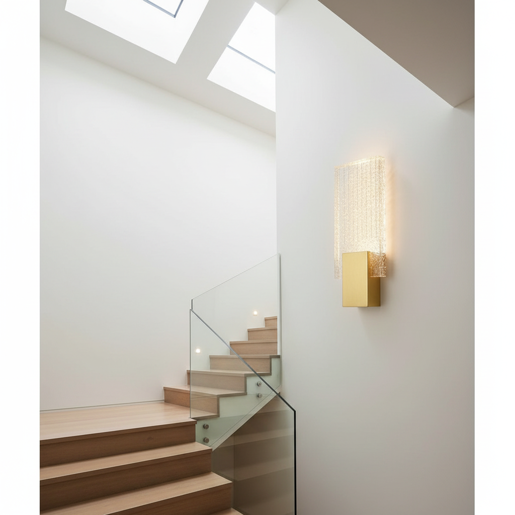 Slargando Crystal LED Wall Sconce - Wall Lights & Sconces | Lucera Lighting