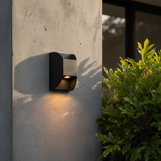 Sloane Outdoor Wall Sconce - Exterior wall | Lucera Lighting