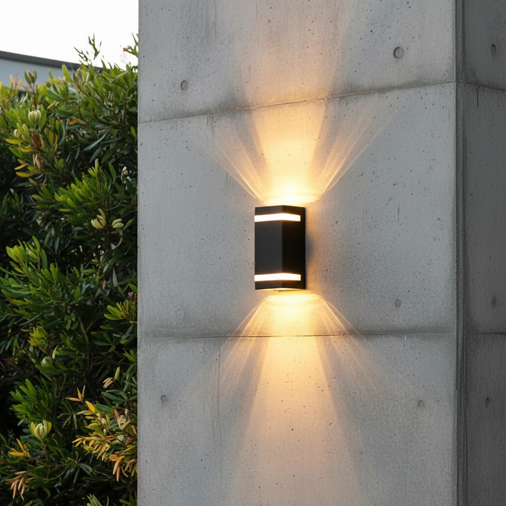 Reese Outdoor LED Lamp - Exterior wall | Lucera Lighting