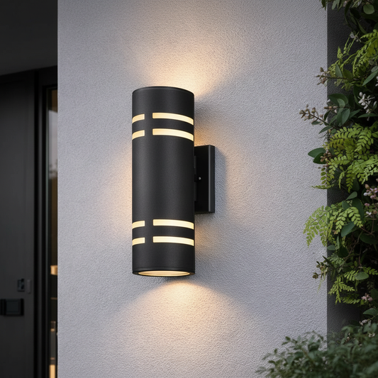 Orion Dual Beam Smart Wall Light - Exterior wall | Lucera Lighting