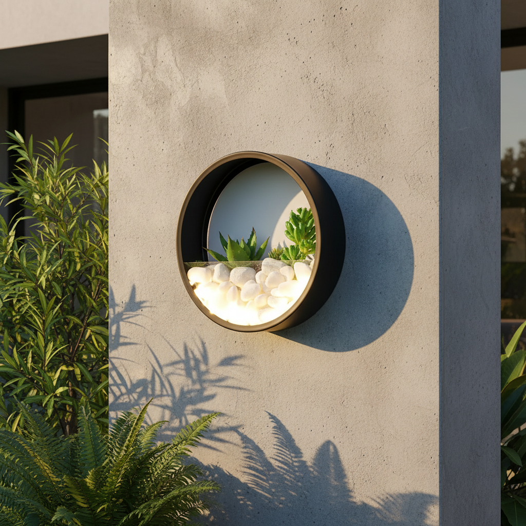 Laine Outdoor Wall Lamp - Exterior wall | Lucera Lighting
