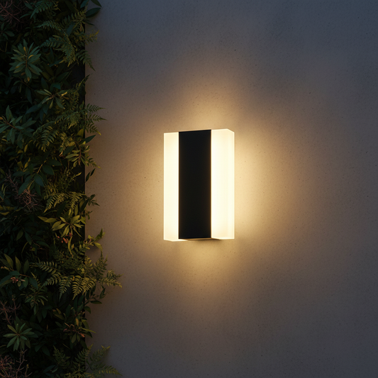Tatum Outdoor LED Wall Lamp - Exterior wall | Lucera Lighting