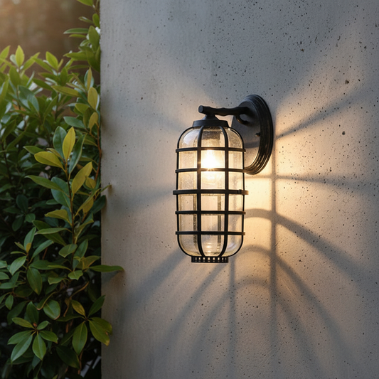 Elara Outdoor Wall Light - Exterior wall | Lucera Lighting
