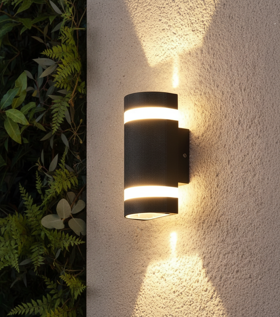 Atlas Outdoor LED Wall Light - Exterior wall | Lucera Lighting
