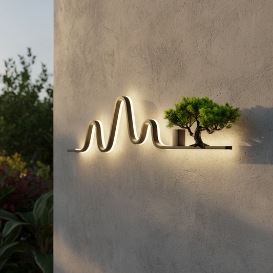 Lilou LED Landscape Wall Lamp for Garden - Exterior wall | Lucera Lighting