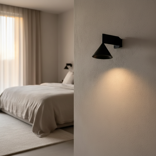 Faro Bauhaus Cone Wall Lamp with 3-Color LED - Wall Lights & Sconces | Lucera Lighting