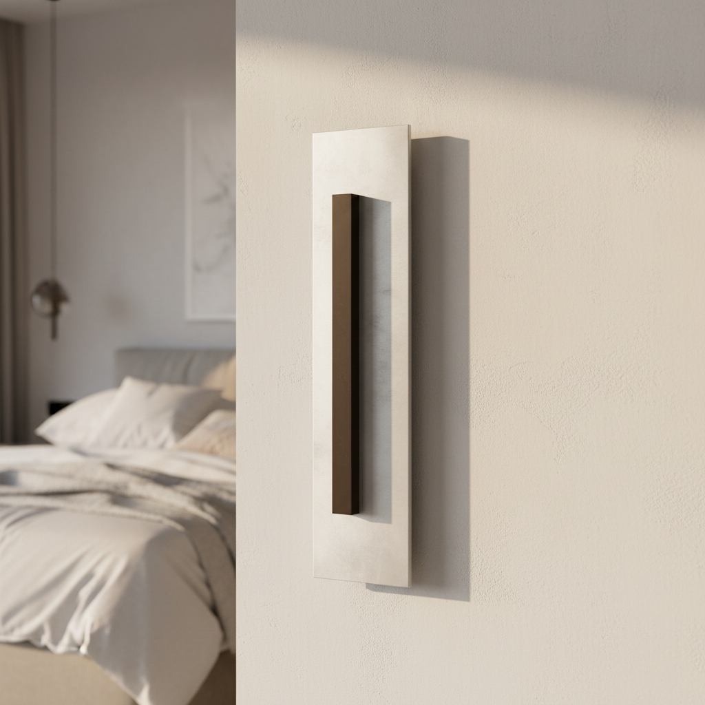 Porto Minimalistic Black Rectangular Wall Lamp - Wall Lights & Sconces | Lucera Lighting