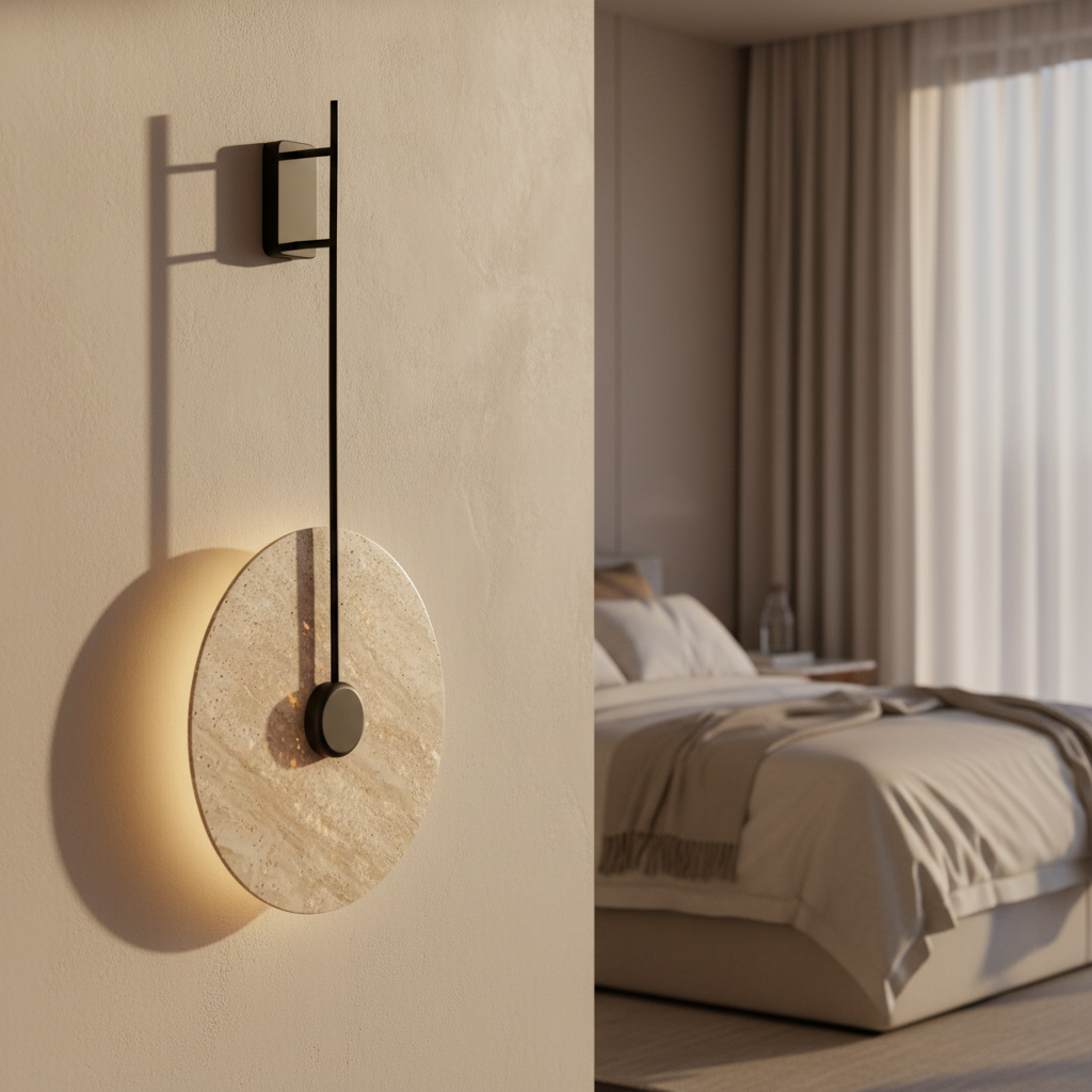 Toile Stone Circle Wall Lamp - Wall Lights & Sconces | Lucera Lighting