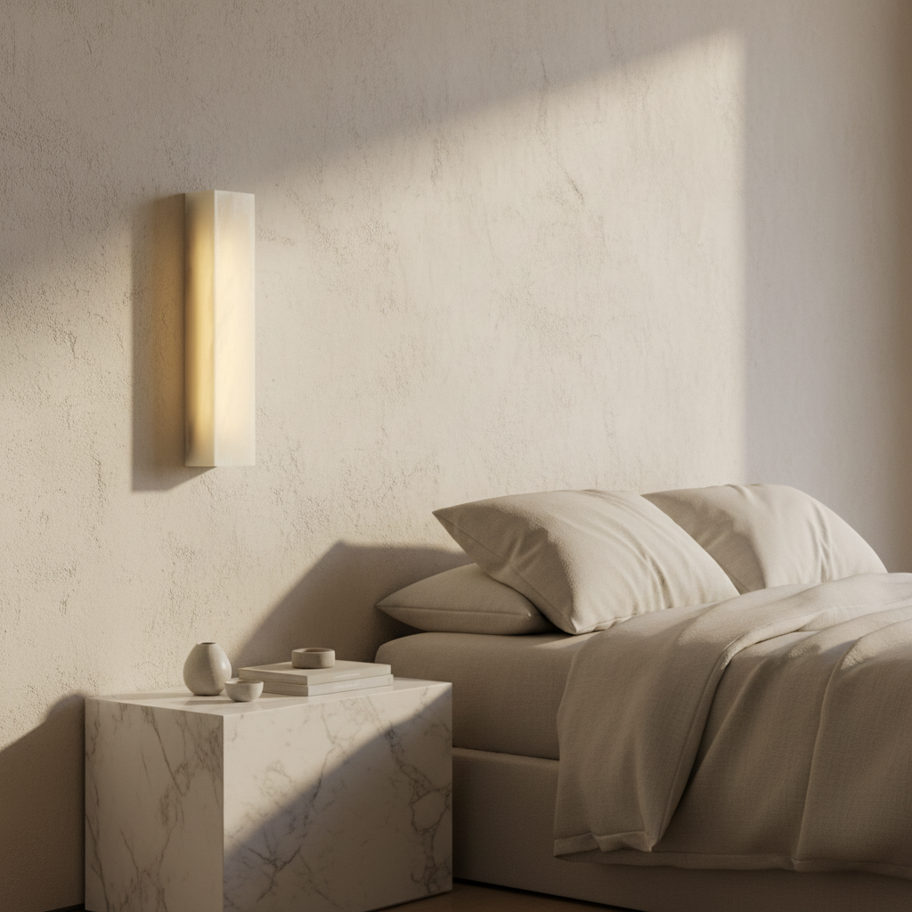 Varenna Modern Marble Wall Lamp - Wall Lights & Sconces | Lucera Lighting