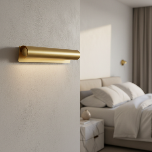 Tresse Luxury Wall Lamp Scroll Shape Brass - Wall Lights & Sconces | Lucera Lighting