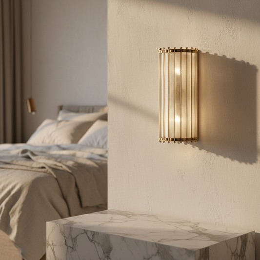 Vault Luxury Glass Wall Lamp in Splendour Style - Wall Lights & Sconces | Lucera Lighting