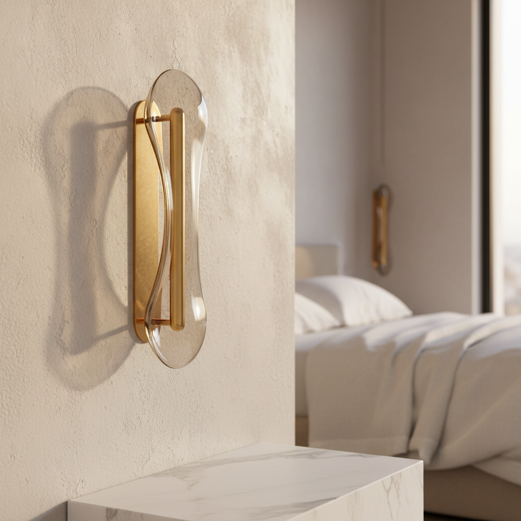 Spire Glass Wall Lamp - Innovative Style for Living Room, B - Wall Lights & Sconces | Lucera Lighting