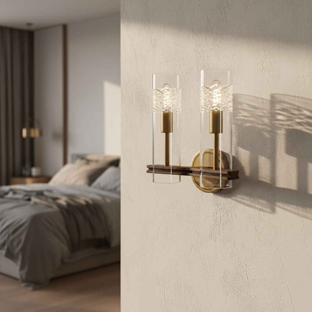 Trellis Glass Wall Lamp Romantic Style - Wall Lights & Sconces | Lucera Lighting