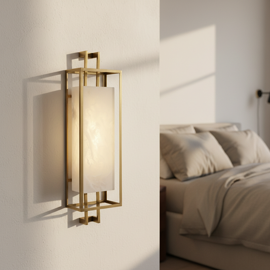 Arbor Modern Marble Lamp Classic Chinese Style - Wall Lights & Sconces | Lucera Lighting
