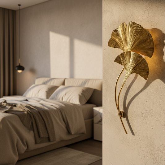 Niche Ginkgo Leaf Wall Lamp for Living Room - Wall Lights & Sconces | Lucera Lighting