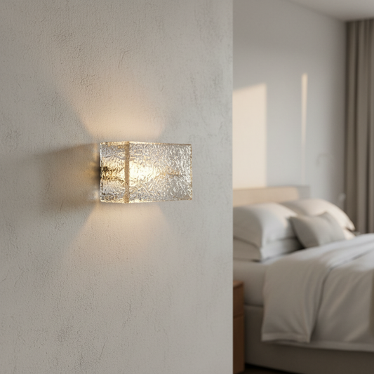 Colonnade Rippled Water Wall Lamp - Wall Lights & Sconces | Lucera Lighting