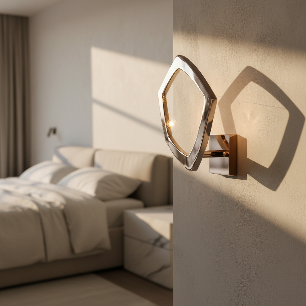 Metope Modern Minimalistic LED Steel Lamp - Wall Lights & Sconces | Lucera Lighting