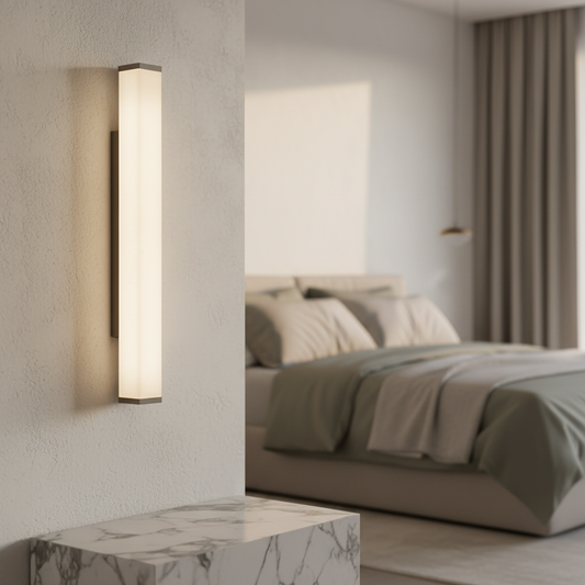 Nexus Minimalistic Modern Marble Wall Lamp - Wall Lights & Sconces | Lucera Lighting
