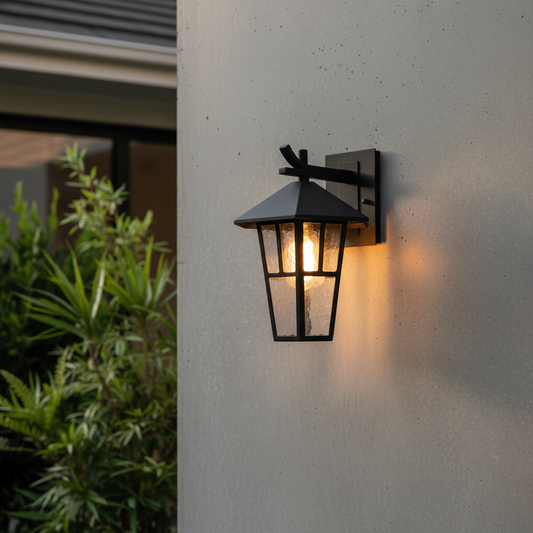 Portia Outdoor Wall Lamp - Exterior wall | Lucera Lighting