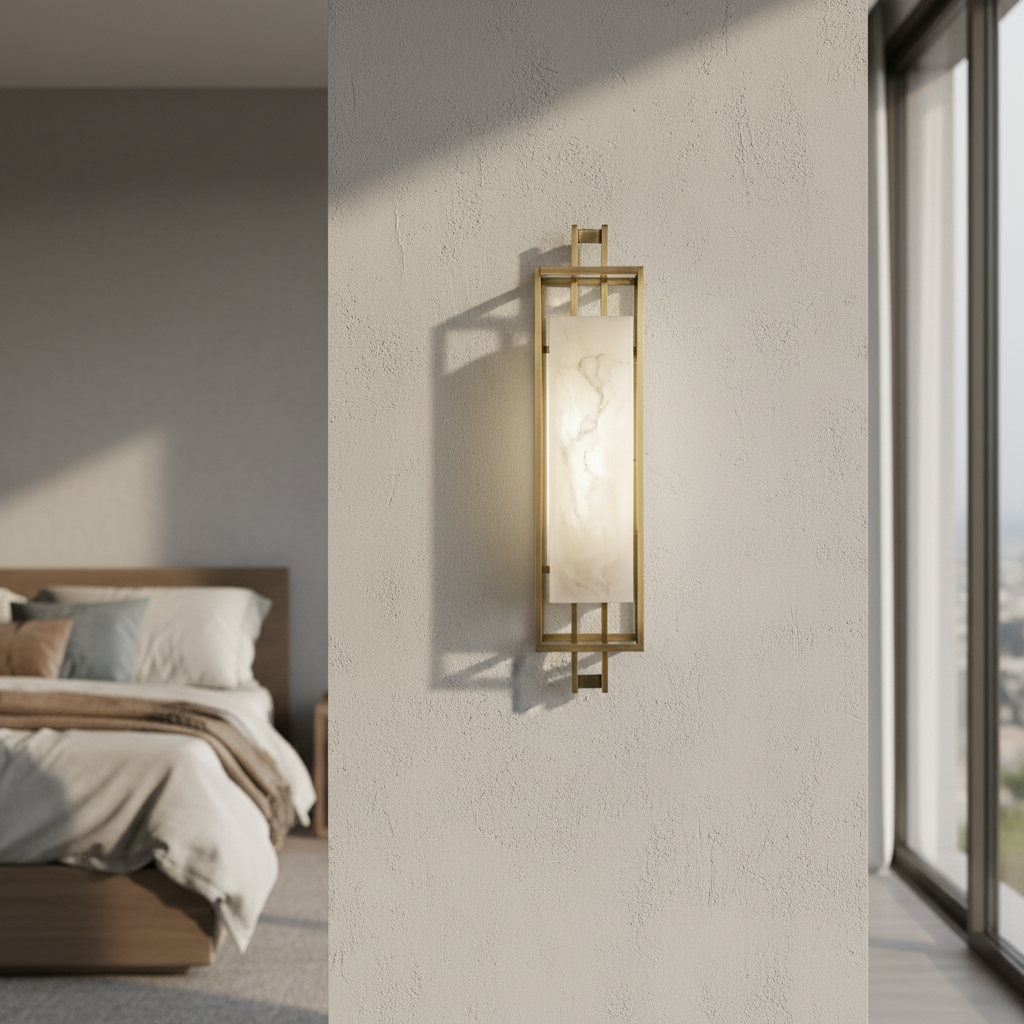 Sonata Luxury Marble Wall Lamp Chinese Style - Wall Lights & Sconces | Lucera Lighting