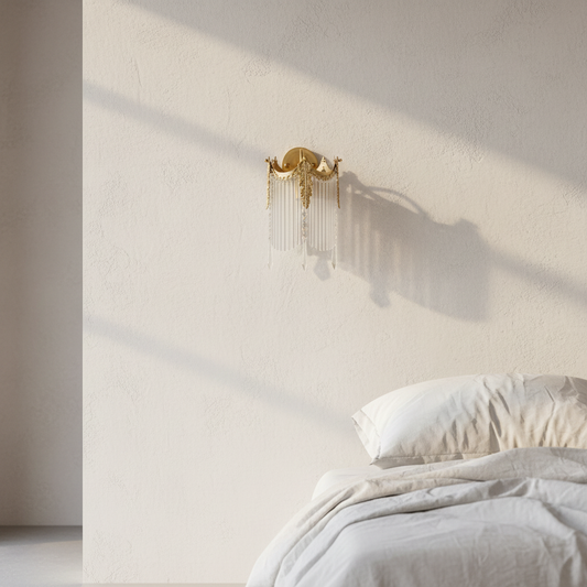 Opus Luxury European LED Crystal Wall Lamp - Wall Lights & Sconces | Lucera Lighting