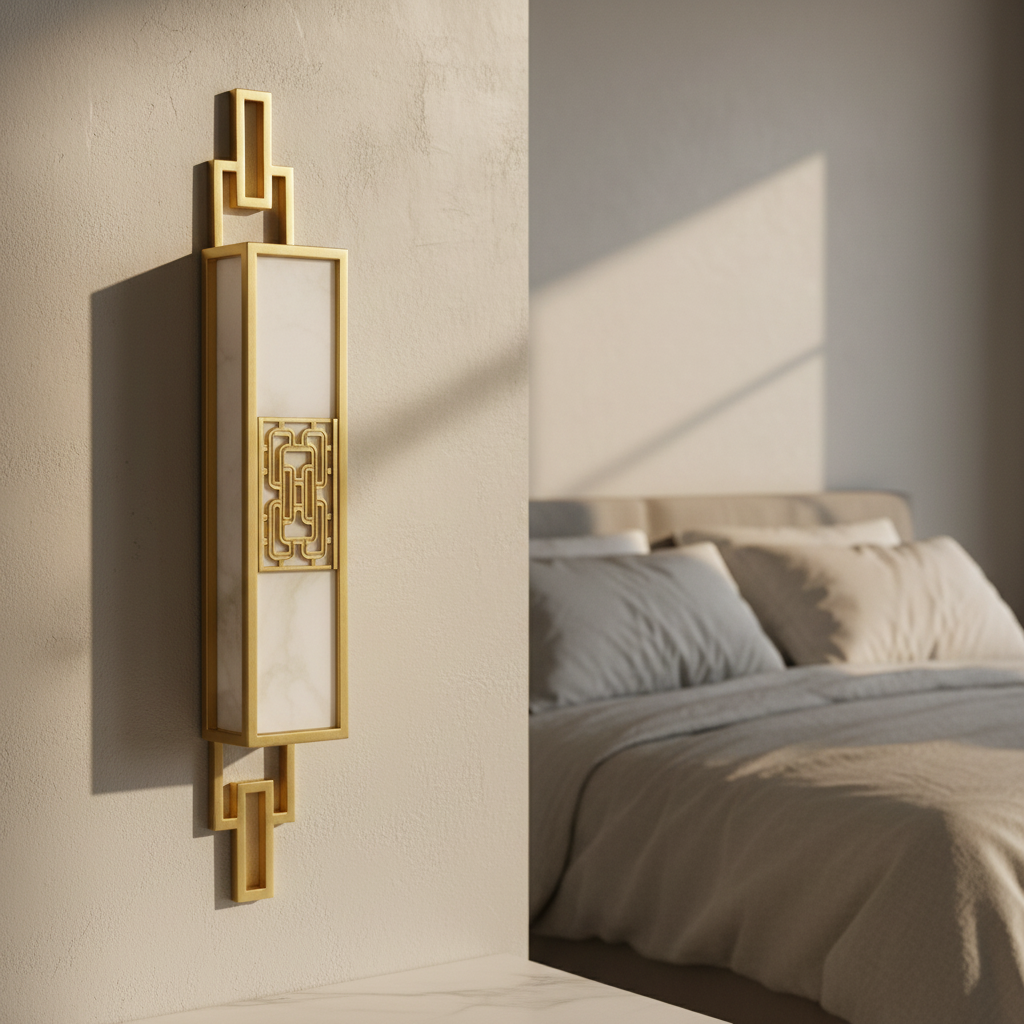Cadence Luxury Copper Wall Lamp Chinese Style - Wall Lights & Sconces | Lucera Lighting