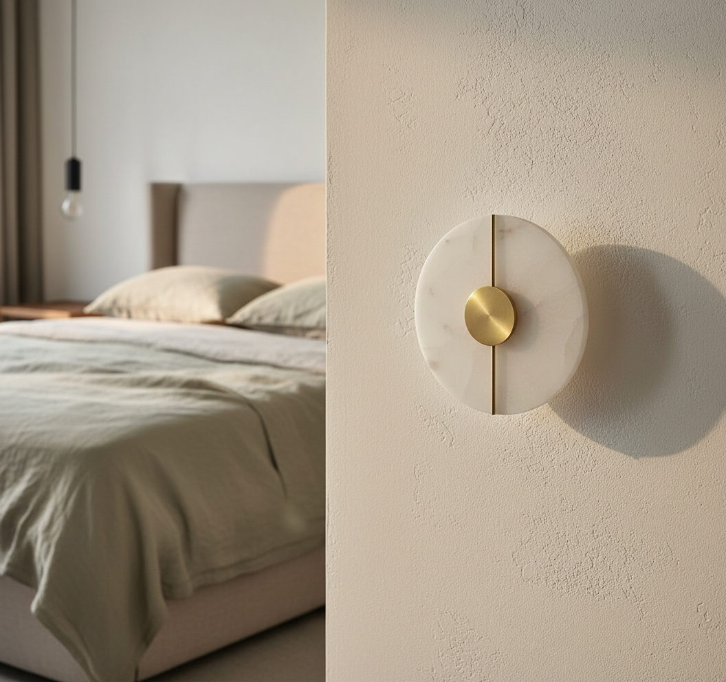 Legato Luxury Marble Wall Lamp - Wall Lights & Sconces | Lucera Lighting
