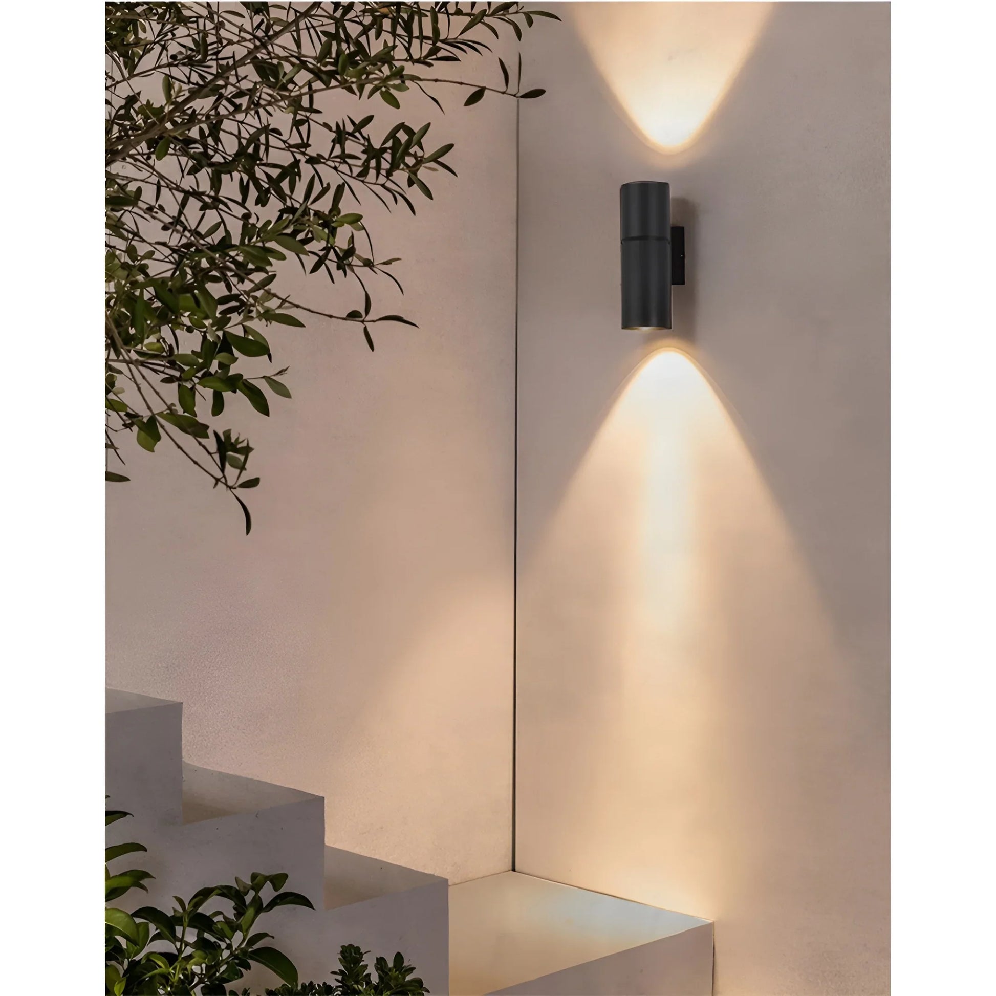 Canopus Dual Beam Wall Light - Exterior wall | Lucera Lighting