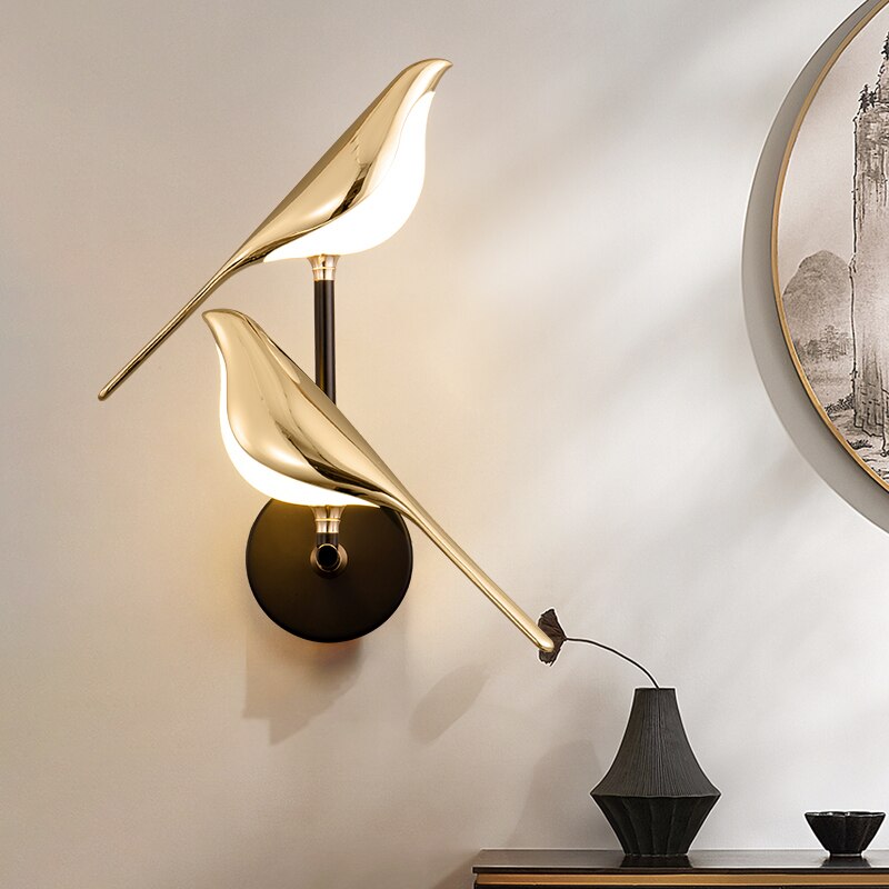 BirdGlow - Luxe LED Bird Wall Lamp