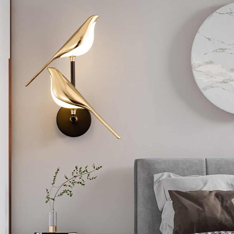 BirdGlow - Luxe LED Bird Wall Lamp