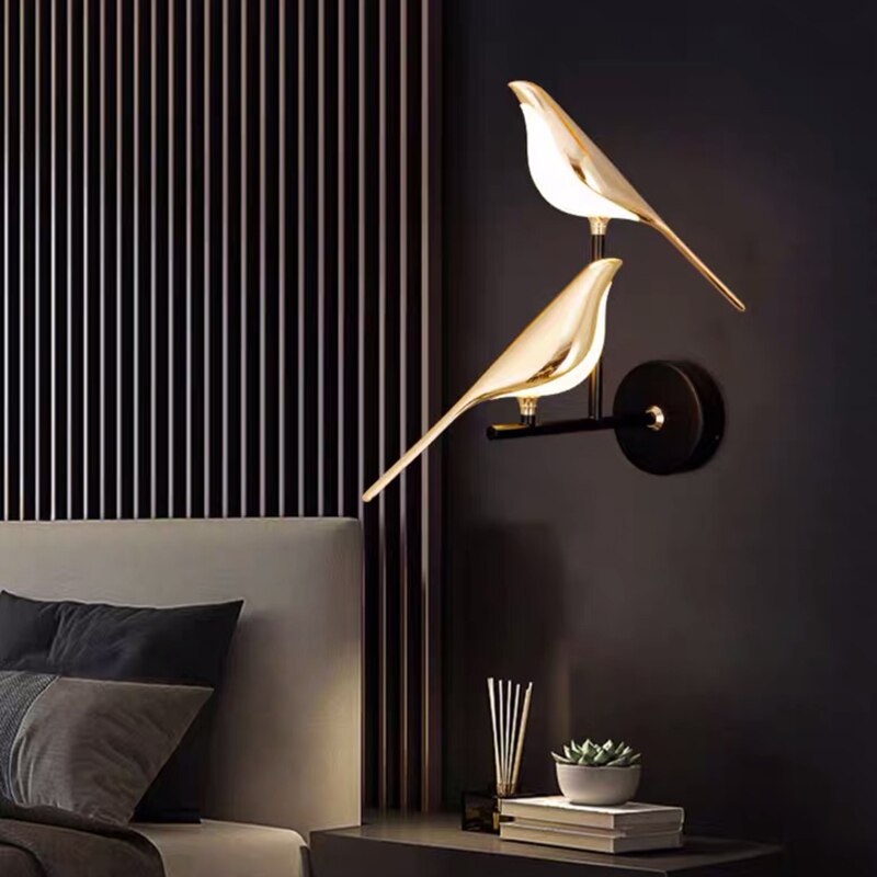 BirdGlow - Luxe LED Bird Wall Lamp