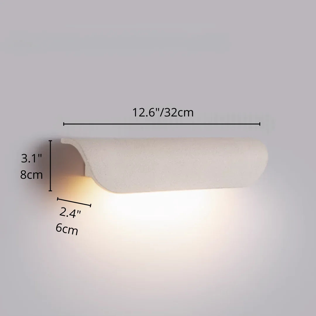 Vega Modern Outdoor Wall Light - Premium LED Sconce - Exterior wall | Lucera Lighting
