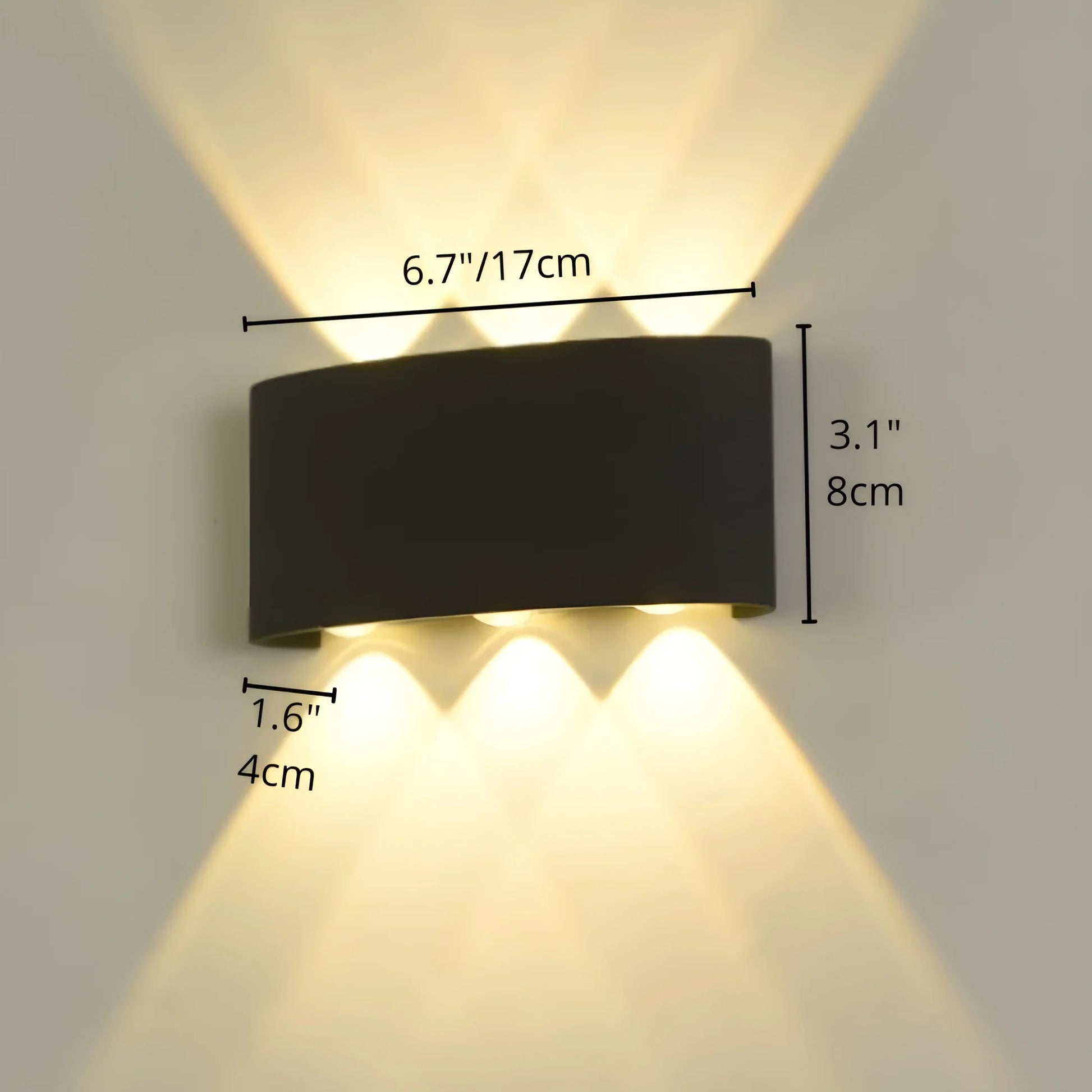 Castor Outdoor LED Wall Light - Exterior wall | Lucera Lighting