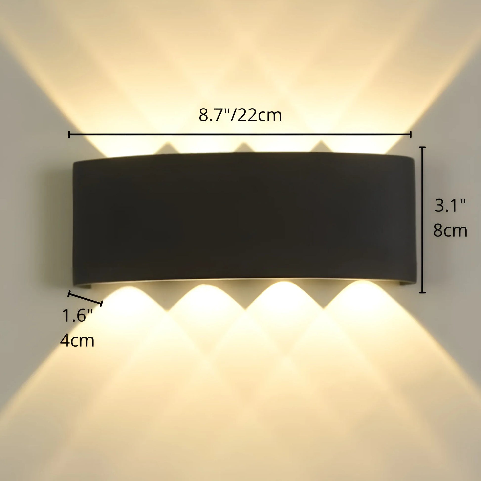Castor Outdoor LED Wall Light - Exterior wall | Lucera Lighting