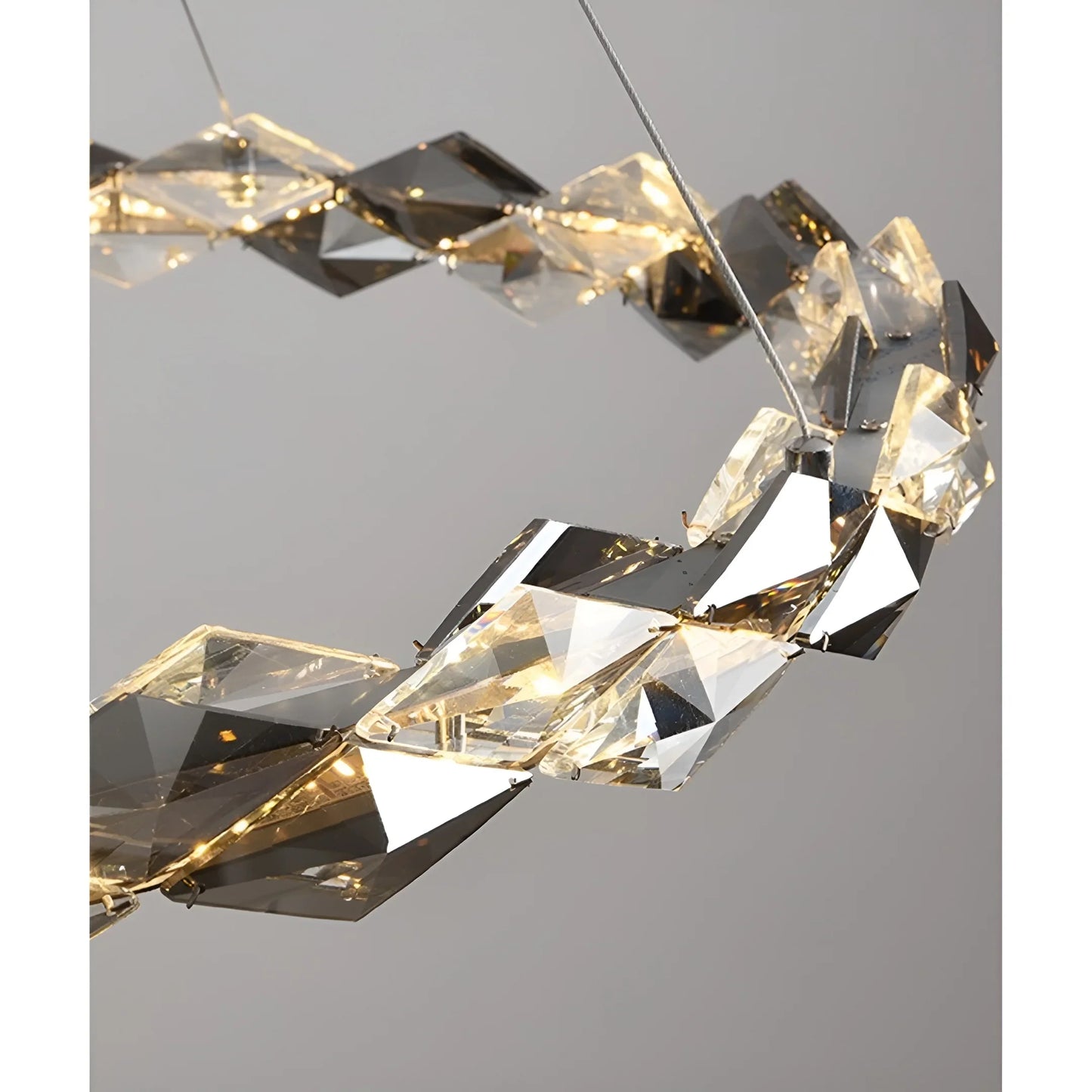 Axel K9 Crystal Chandelier - Multi-Ring LED - Chandeliers | Lucera Lighting