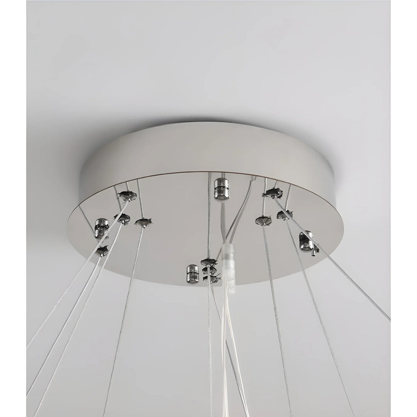 Axel K9 Crystal Chandelier - Multi-Ring LED - Chandeliers | Lucera Lighting