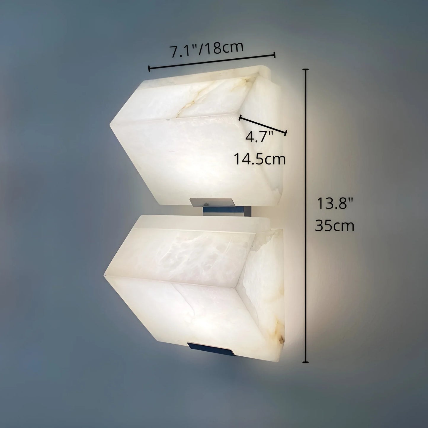 Claro Modern Marble Wall Sconce - Italian Minimalist - Wall Lights & Sconces | Lucera Lighting