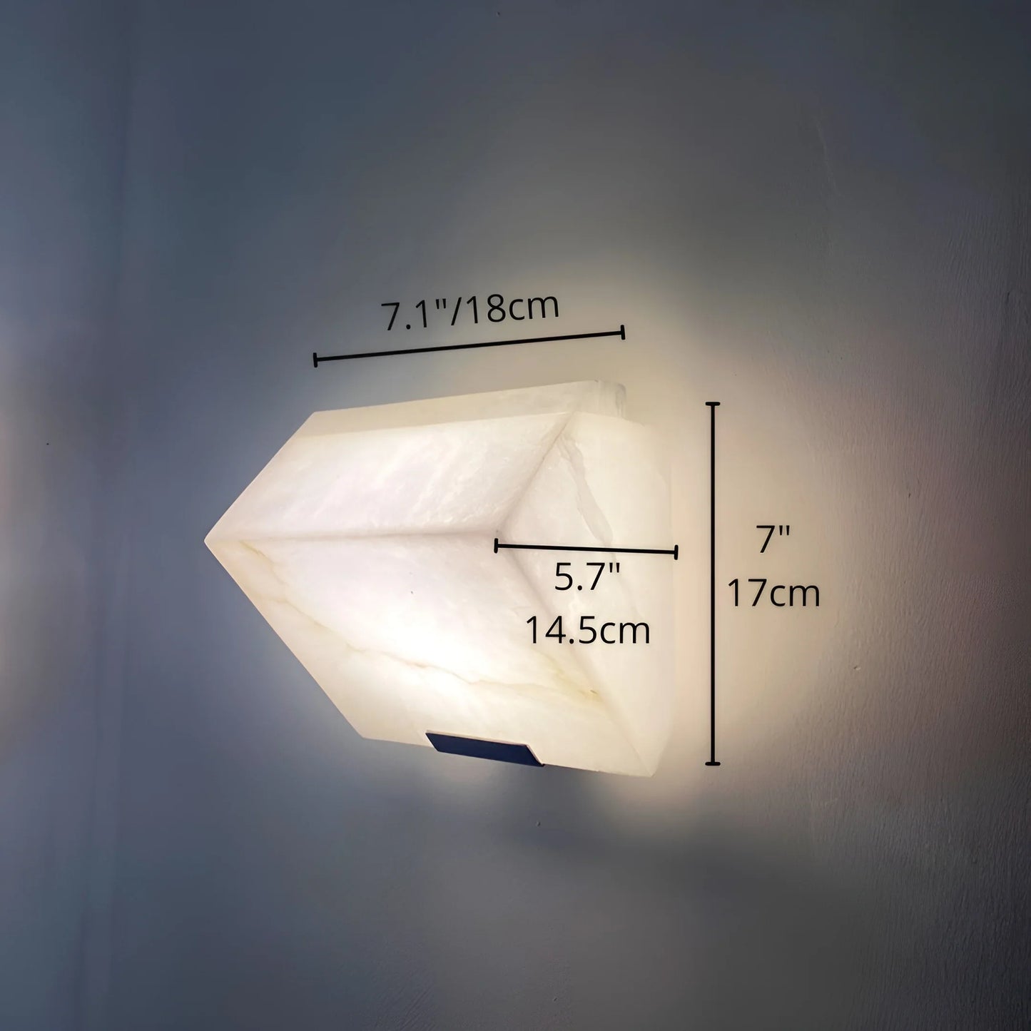 Claro Modern Marble Wall Sconce - Italian Minimalist - Wall Lights & Sconces | Lucera Lighting
