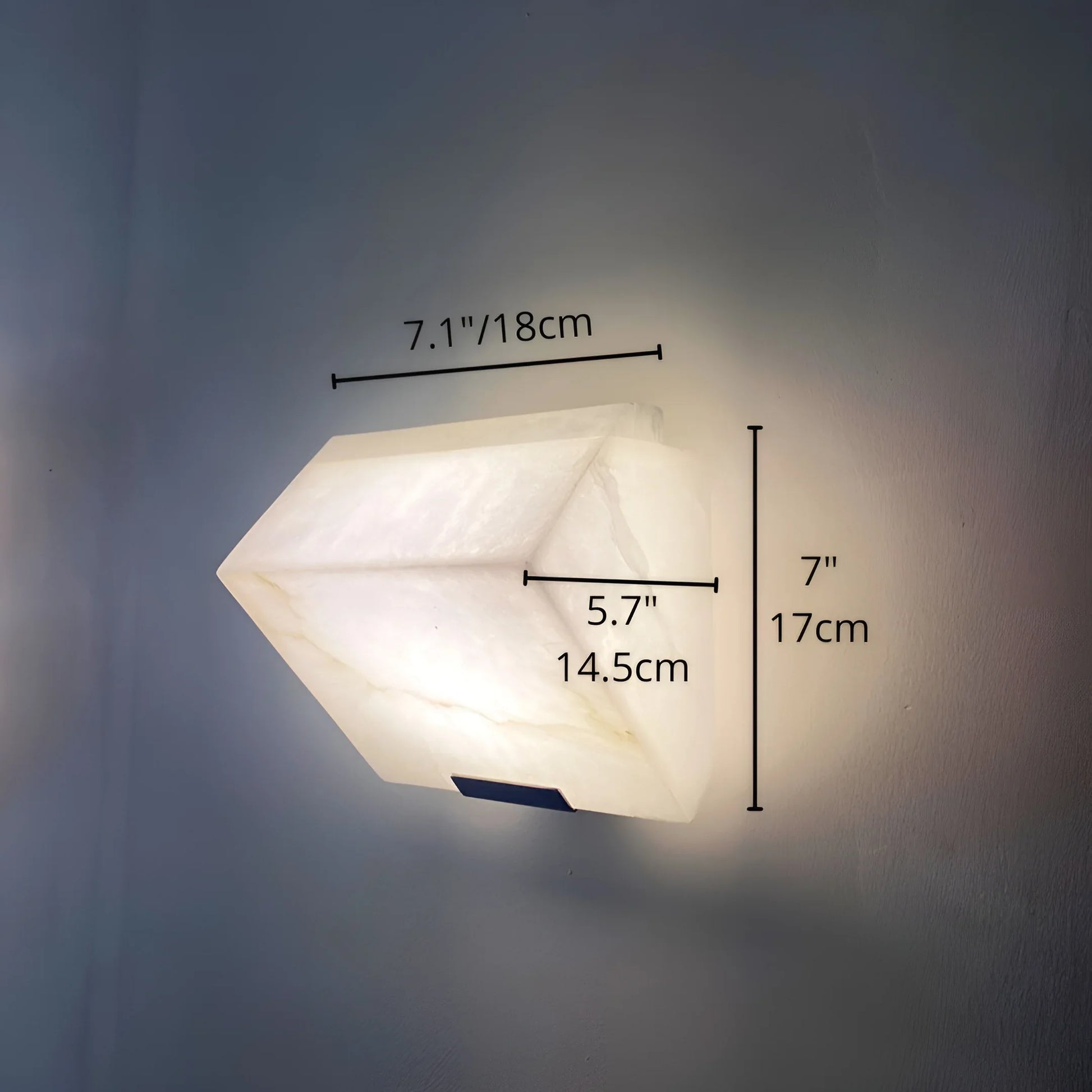 Claro Modern Marble Wall Sconce - Italian Minimalist - Wall Lights & Sconces | Lucera Lighting
