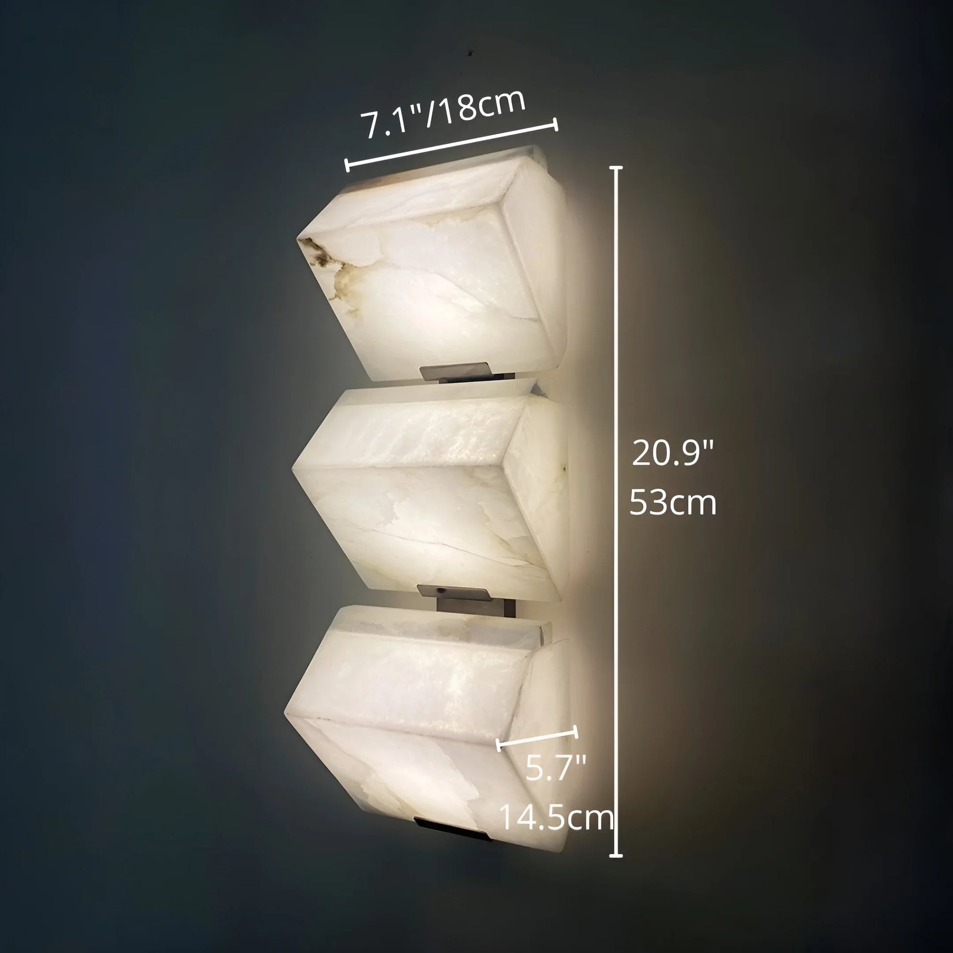 Claro Modern Marble Wall Sconce - Italian Minimalist - Wall Lights & Sconces | Lucera Lighting