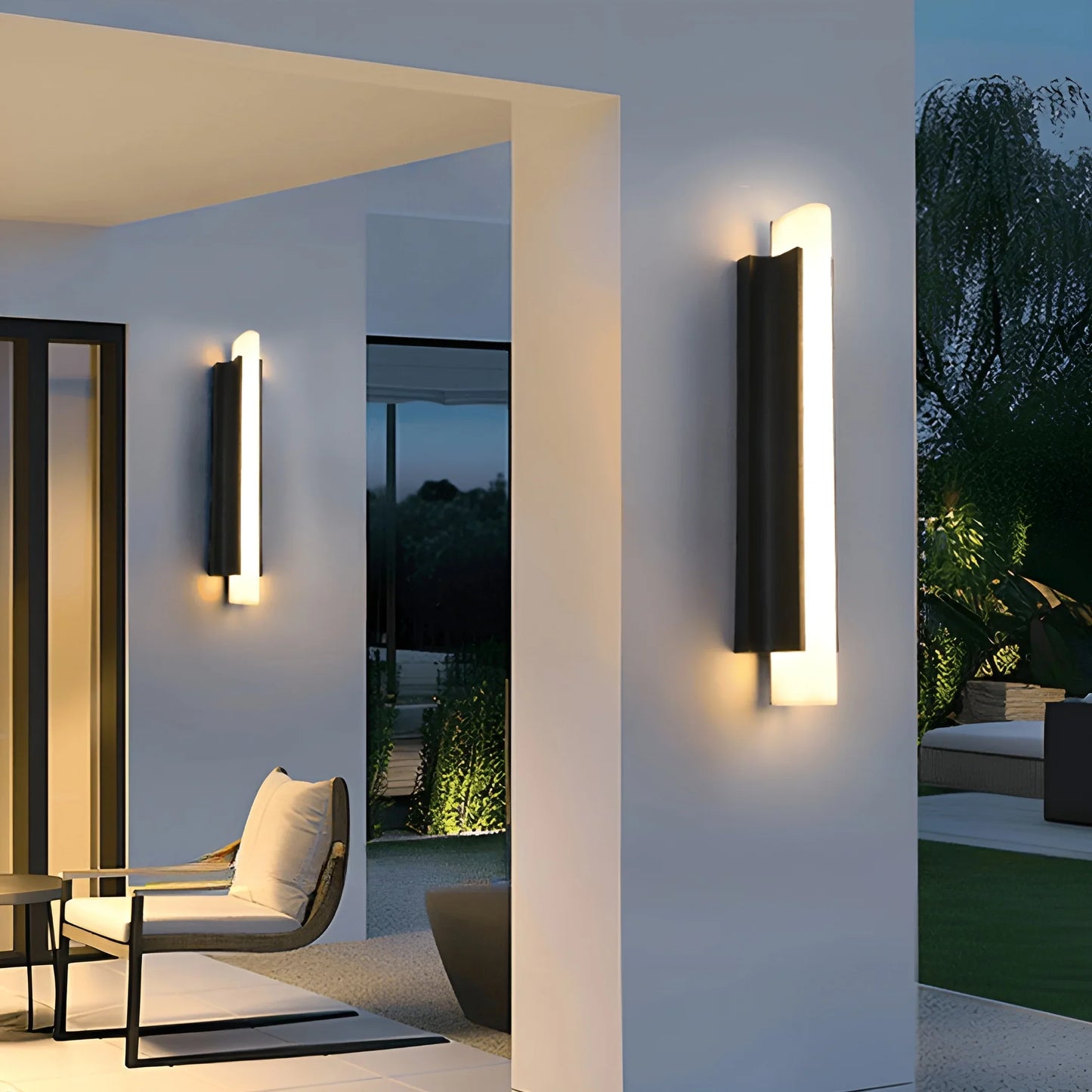 Corvus Outdoor LED Wall Light - Exterior wall | Lucera Lighting