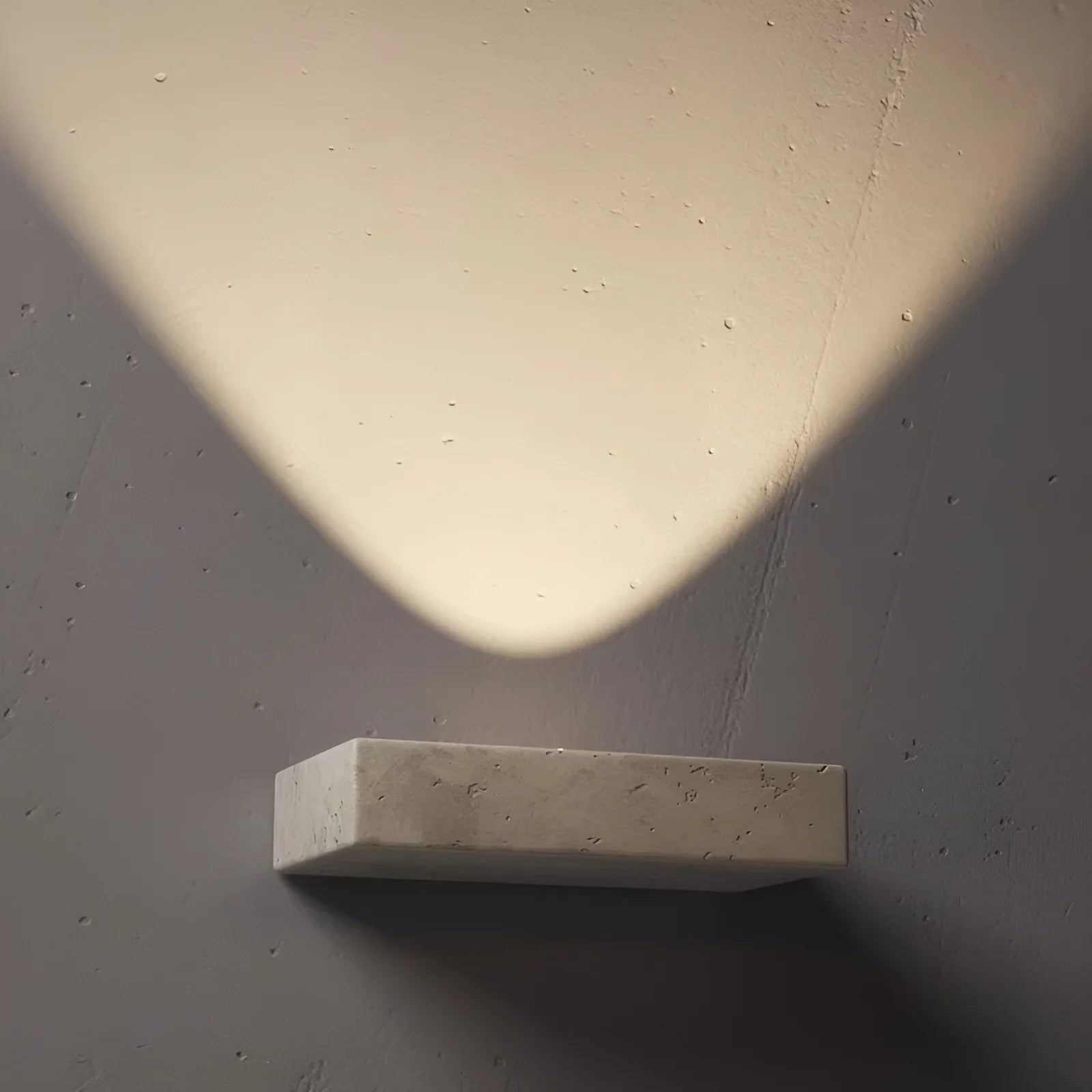 Draco Travertine Wall Lamp - Exterior wall | Lucera Lighting