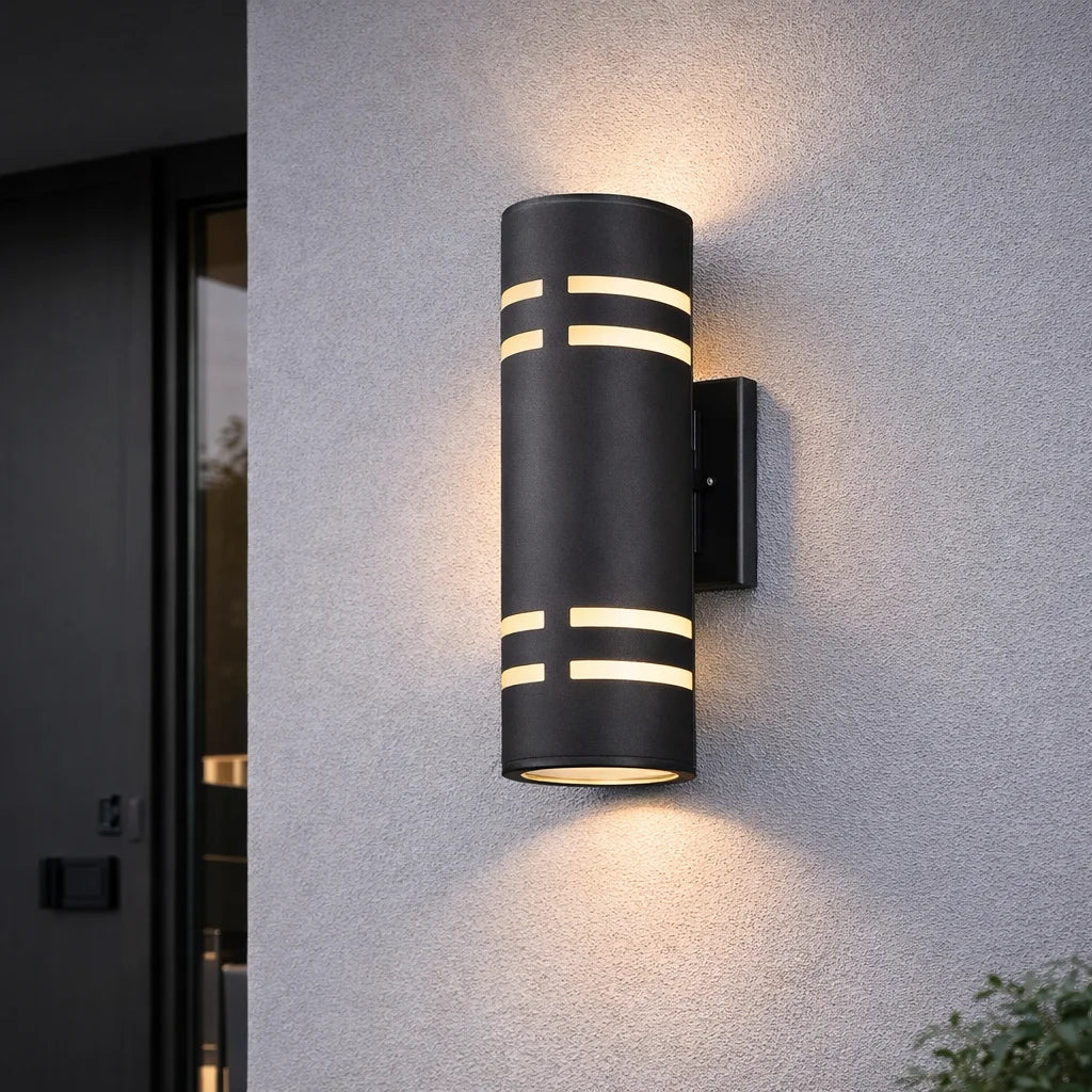 Orion Dual Beam Smart Wall Light - Exterior wall | Lucera Lighting