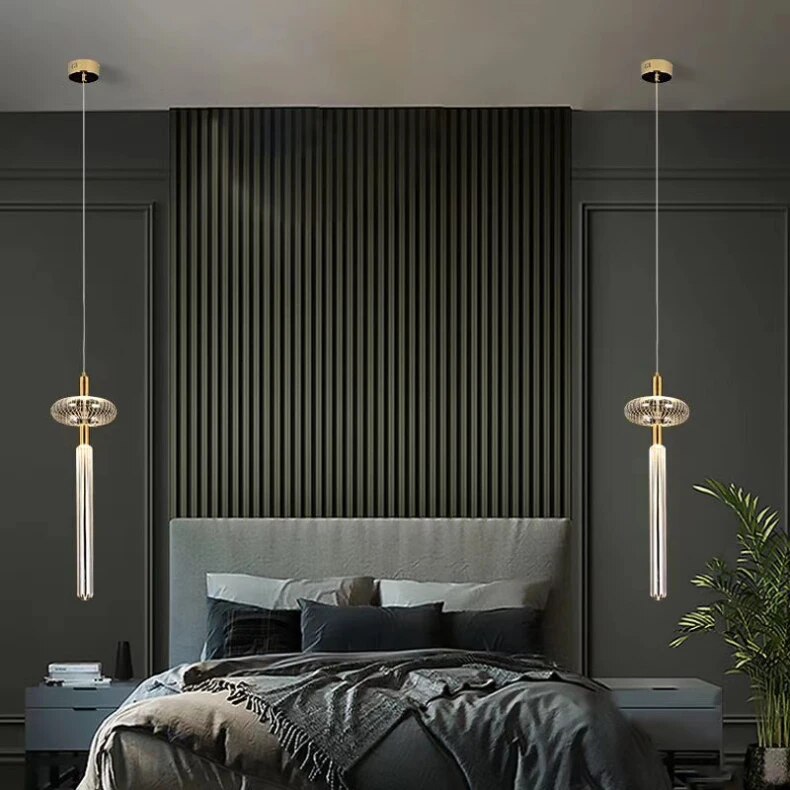Zeal Glass Chandelier for Staircase - Chandeliers | Lucera Lighting
