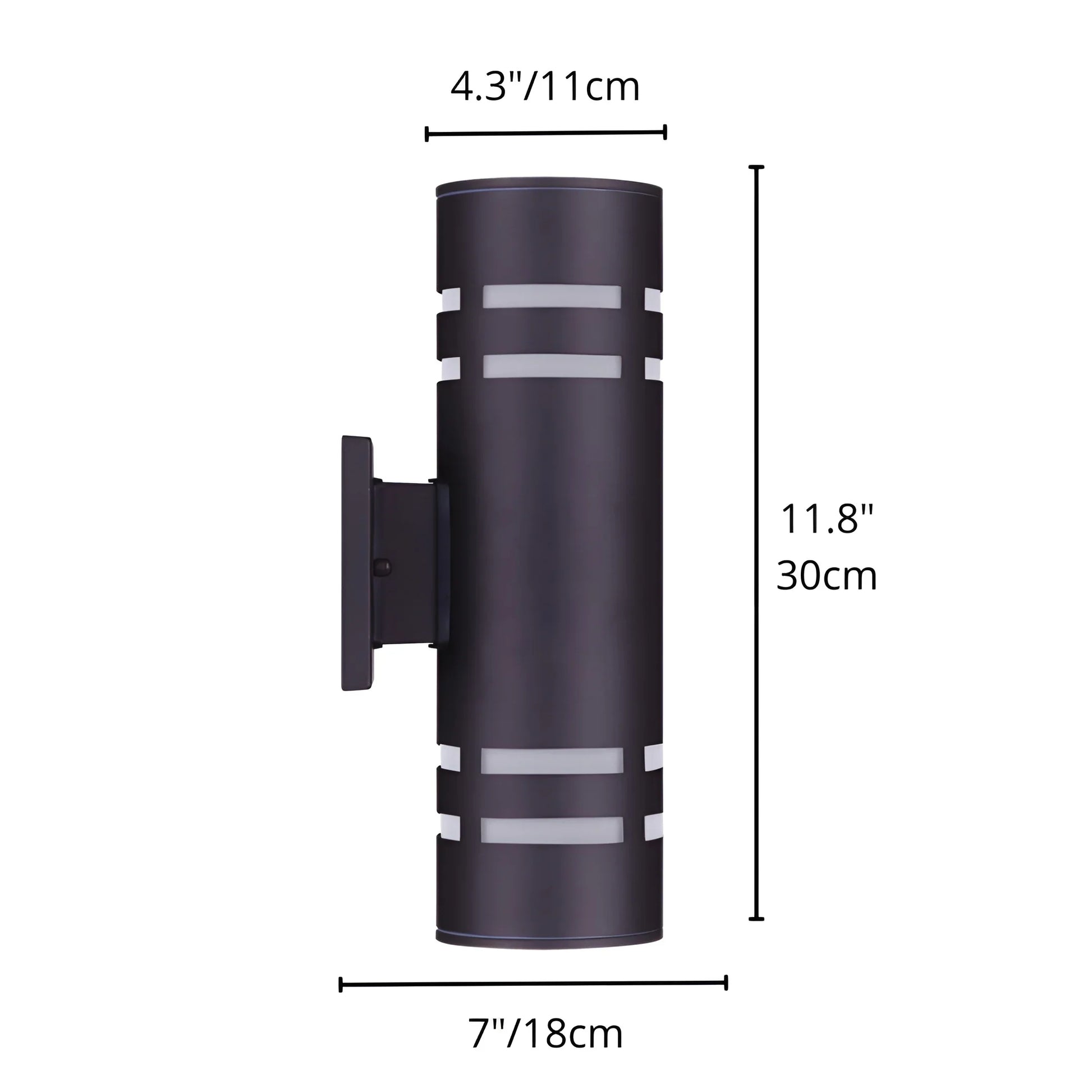 Orion Dual Beam Smart Wall Light - Exterior wall | Lucera Lighting