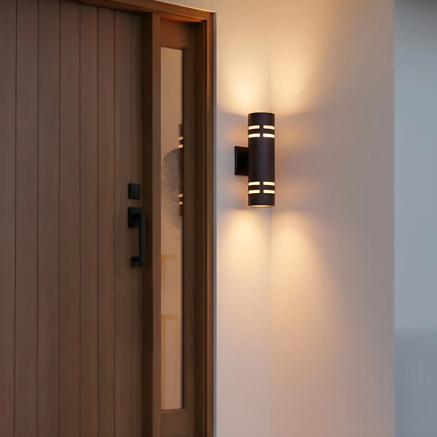 Orion Dual Beam Smart Wall Light - Exterior wall | Lucera Lighting
