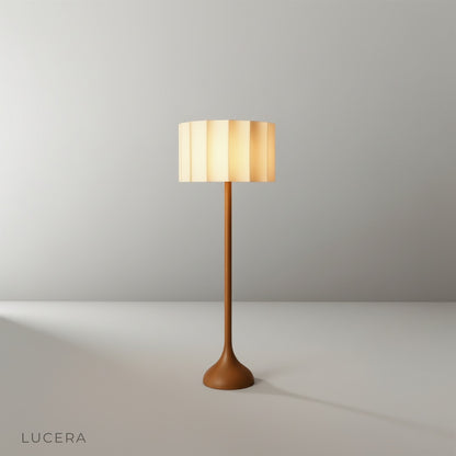 Alchemy Floor Lamp studio shot on clean beige background, front view